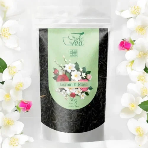 Jasmine & Rose Black Tea -Green Tea