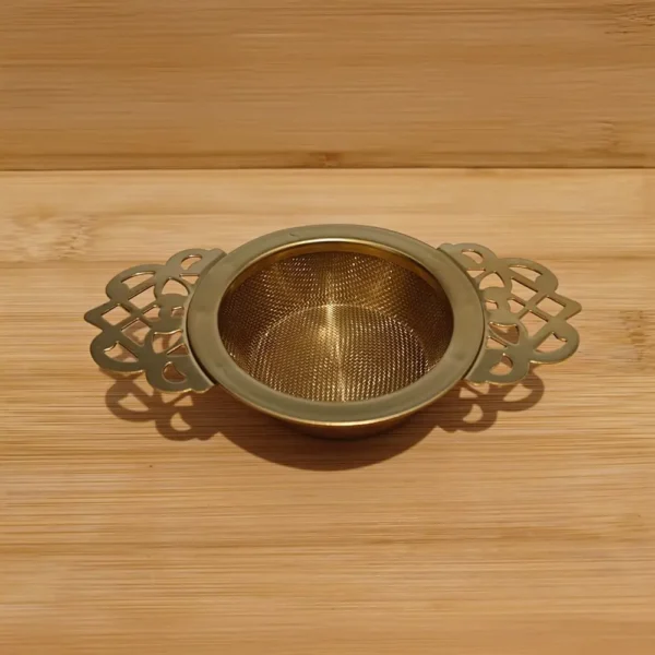 Tea strainer with rest Tea strainer with rest -Ann'c Tea online shop